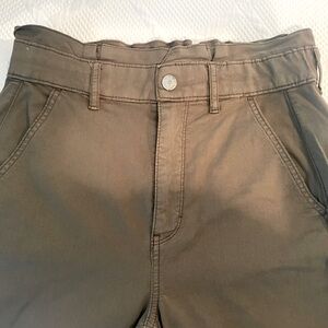 Extra high rise slim ankle cargo jogger